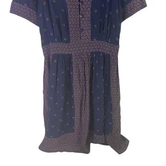 French Connection Print Georgette Fit&Flare Dress size 6 - Picture 5 of 6